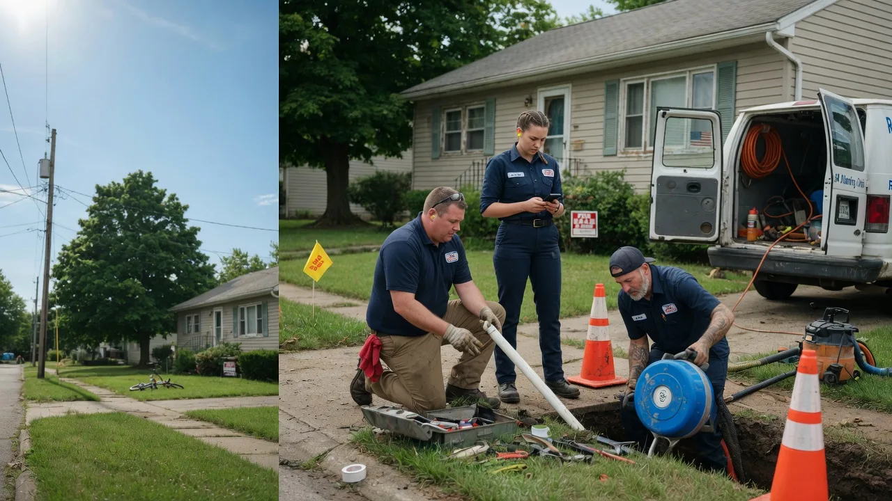 Sewer Line Repair in Alhambra, IL near me